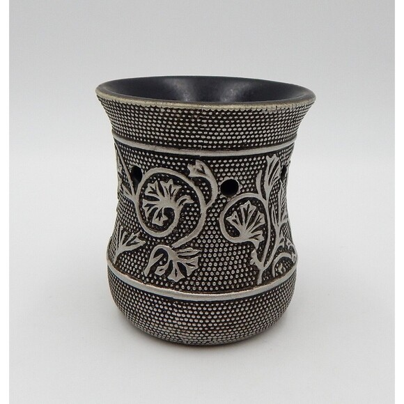 Scentsy Silvervine Mini Wall Plug In Nightlight Wax Warmer - Picture 2 of 13